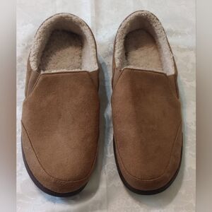 George Men's Tan Loafers with Cozy Lining